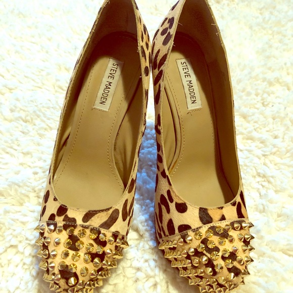 Steve Madden, Pony hair, platform heel, (size 9.5) - Picture 3 of 8